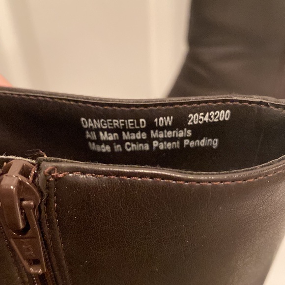 Karen Scott Chocolate Ankle Boots…size 10W - Picture 4 of 4